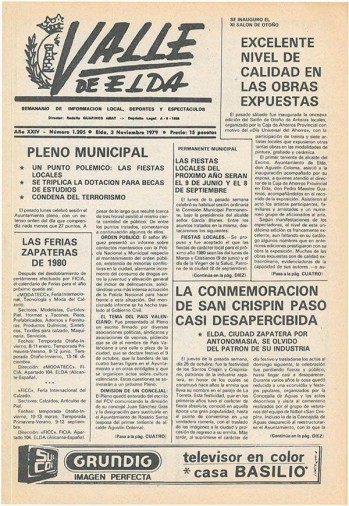 N&uacute;mero 1.205 - 3 de noviembre de 1979
