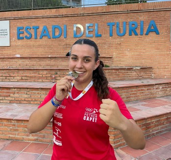 Anhara Ortega campeona auton&oacute;mica de lanzamiento de peso