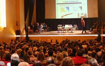 Unos 600 arcabuceros asisten al curso de formaci&oacute;n para poder disparar en la Media Fiesta