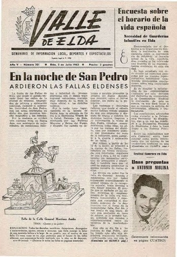 N&uacute;mero 0201 - 2 de julio de 1960