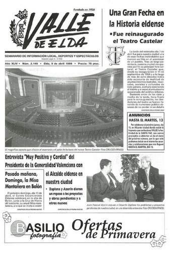 N&uacute;mero 2.146 - 9 de abril de 1999