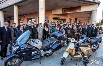 Los "Peaky Blinders" vuelven a rodar con sus motos por Nochebuena