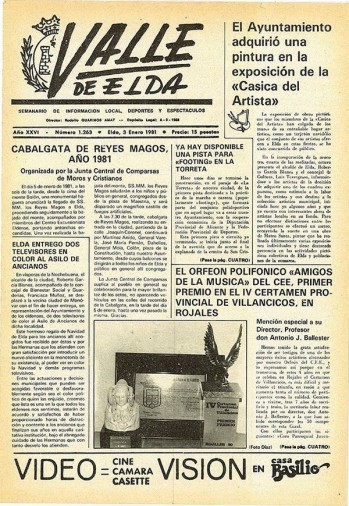 N&uacute;mero 1.263 - 3 de enero de 1981