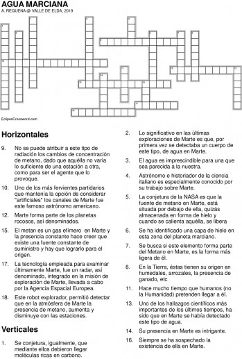 Agua marciana