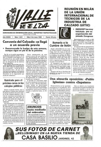 N&uacute;mero 1.621 - 6 de mayo de 1988