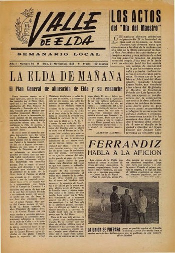 N&uacute;mero 0014 - 31 de noviembre de 1956