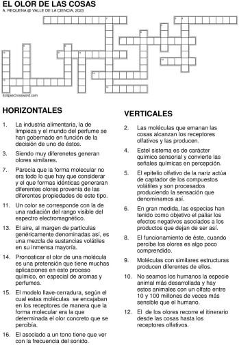 El olor de las cosas