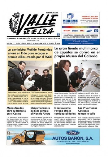N&uacute;mero 2.766 - 1 de marzo de 2013