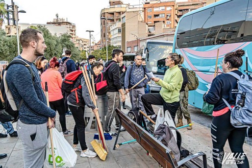 Los voluntarios eldenses ya est&aacute;n en Valencia