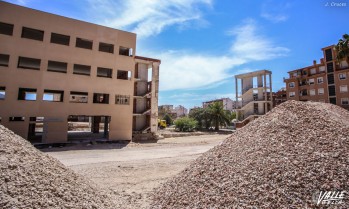 Los trabajos en el IES Azor&iacute;n avanzan "con normalidad"