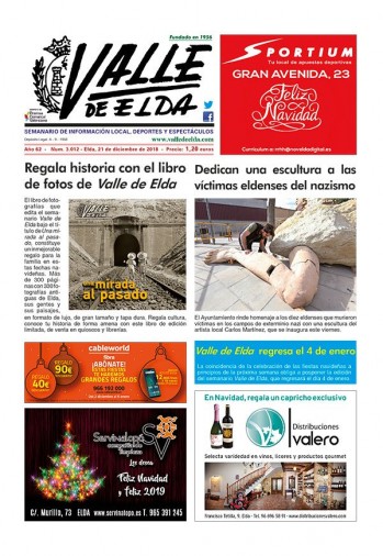 N&uacute;mero 3.012 - 21 de diciembre de 2018
