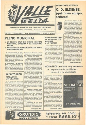 N&uacute;mero 1.210 - 8 de diciembre de 1979
