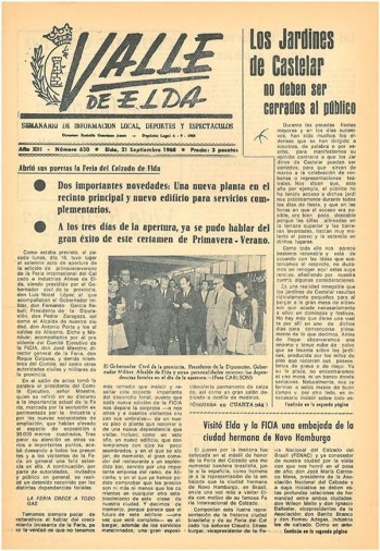 N&uacute;mero 0630 - 21 de septiembre de 1968
