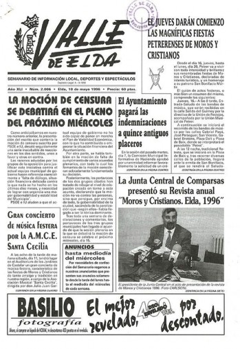 N&uacute;mero 2.006 - 10 de mayo de 1996