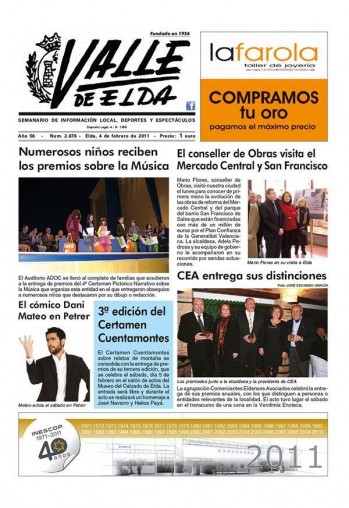 N&uacute;mero 2.676 - 4 de febrero de 2011