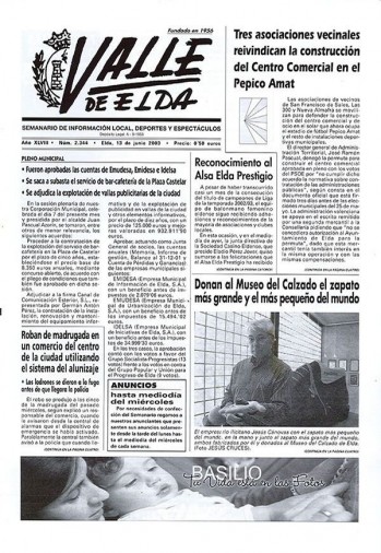N&uacute;mero 2.344 - 13 de junio de 2003