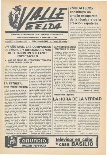 N&uacute;mero 1.237 - 14 de junio de 1980