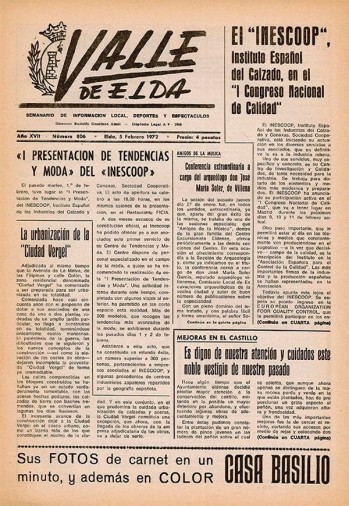 N&uacute;mero 0806 - 5 de febrero de 1972