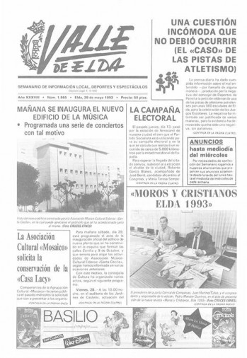 N&uacute;mero 1.865 - 28 de mayo de 1993
