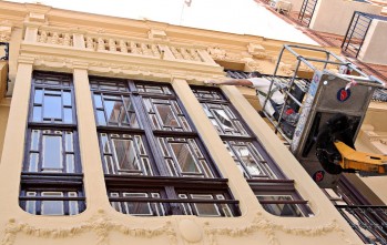 La Casa de la Viuda de Rosas puesta a punto para los Moros y Cristianos