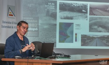 Una conferencia para conmemorar el 40 aniversario de la riada de 1982 en el Vinalop&oacute;