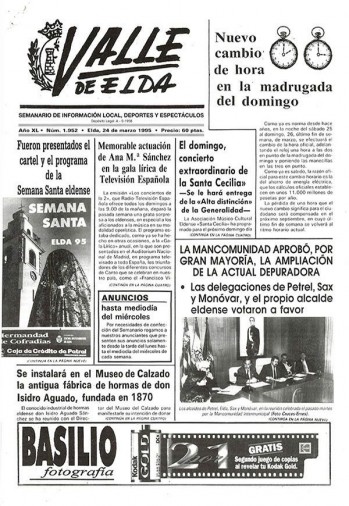 N&uacute;mero 1.952 - 24 de marzo de 1995