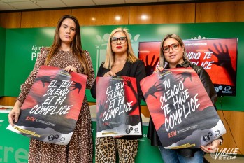 Petrer presenta la campa&ntilde;a "Tu silencio te hace c&oacute;mplice" con motivo del 25N