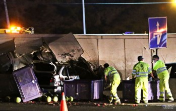 Un fallecido, cuatro heridos graves y cinco leves en el accidente en la autov&iacute;a A-31 a su paso por Petrer