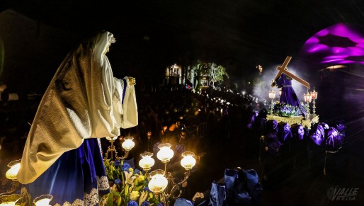Elda se sobrecoge con el Encuentro entre la Ver&oacute;nica y el Nazareno