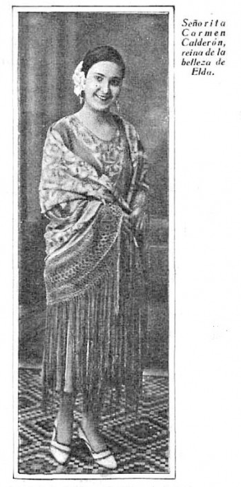 La primera Miss Elda
