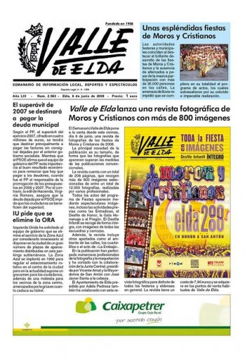 N&uacute;mero 2.563 - 6 de junio de 2008