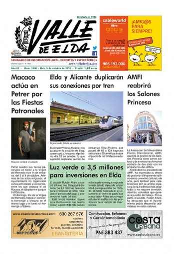 N&uacute;mero 3.001 - 5 de octubre de 2018