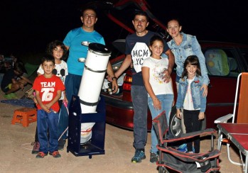 Gran participaci&oacute;n en la lluvia de estrellas 2017 en Las Ca&ntilde;adas