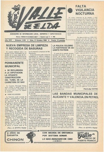 N&uacute;mero 1.251 - 11 de octubre de 1980