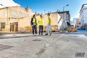 Petrer mejora la accesibilidad de las calles Arag&oacute;n y Virrey Poveda