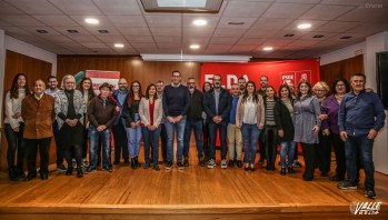 El PSOE presenta una lista electoral que a&uacute;na experiencia y renovaci&oacute;n