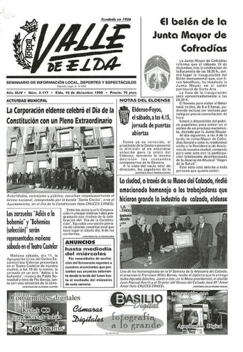 N&uacute;mero 2.177 - 10 de diciembre de 1999