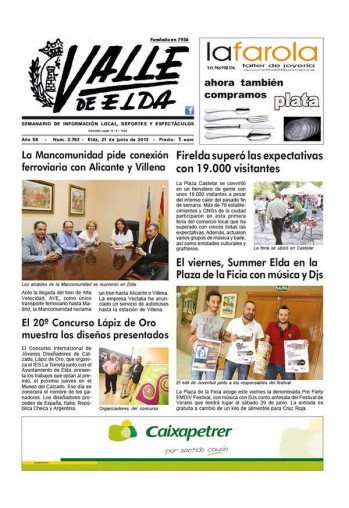N&uacute;mero 2.782 - 21 de junio de 2013