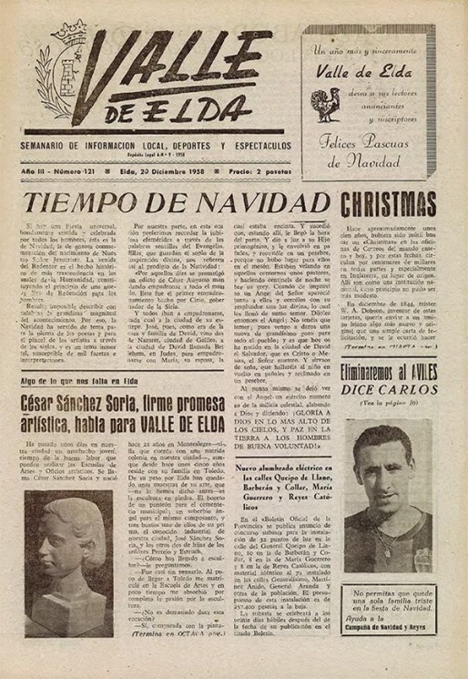 Número 0121<span>20 de diciembre de 1958</span>