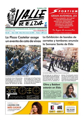 N&uacute;mero 3.025 - 29 de marzo de 2019