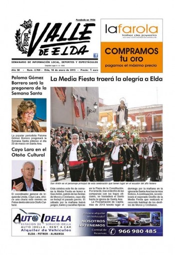 N&uacute;mero 2.760 - 18 de enero de 2013