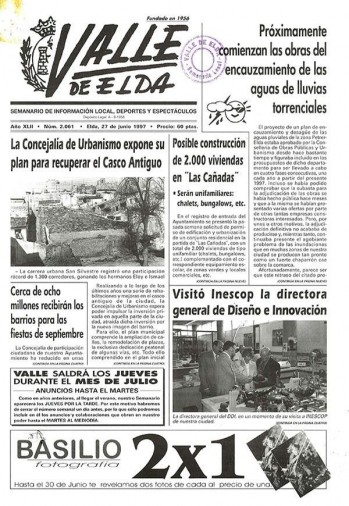 N&uacute;mero 2.061 - 27 de junio de 1997