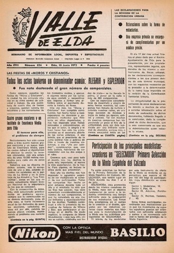 N&uacute;mero 0824 - 10 de junio de 1972