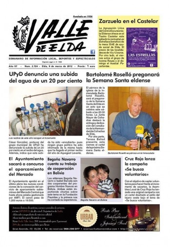 N&uacute;mero 2.724 - 9 de marzo de 2012