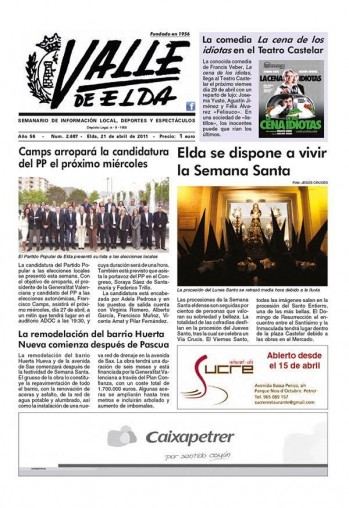 N&uacute;mero 2.687 - 22 de abril de 2011