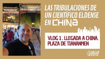 Las tribulaciones de un cient&iacute;fico eldense en China: el videoblog de Francisco Javier Mart&iacute;nez Guardiola