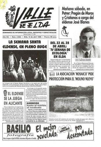 N&uacute;mero 2.002 - 12 de abril de 1996