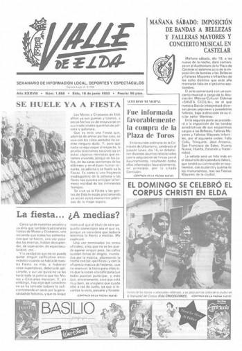 N&uacute;mero 1.868 - 18 de junio de 1993
