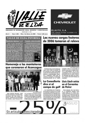 N&uacute;mero 2.458 - 3 de febrero de 2006